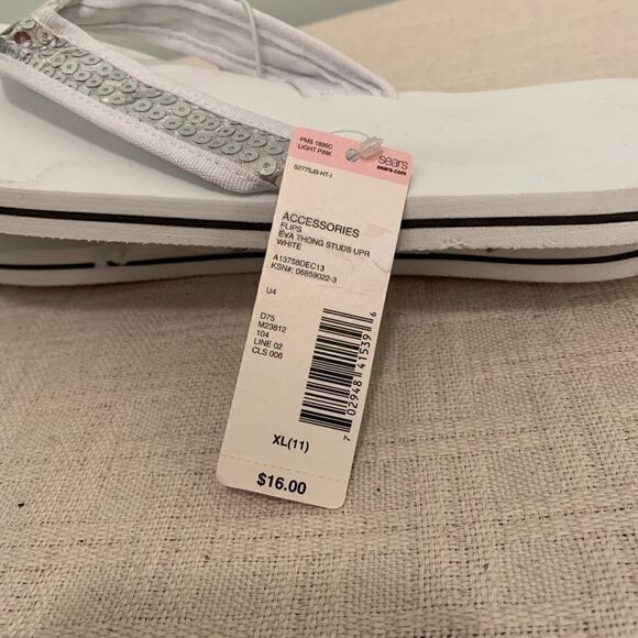 Joe Boxer Sequined Sandals  - Picture 5 of 8